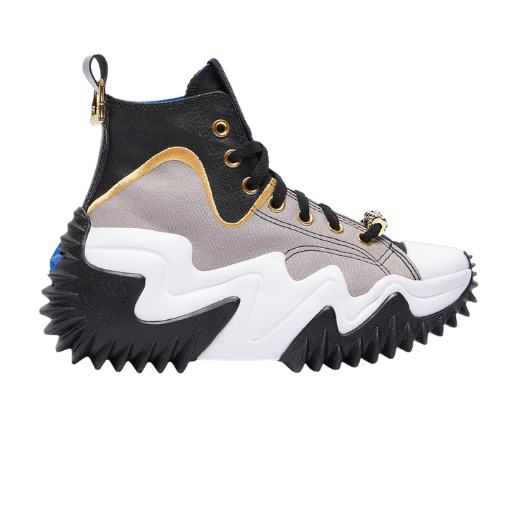 Converse Run Star Motion Hi Mercury Grey Gold (Women's)