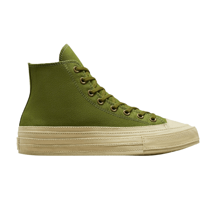 Converse Chuck Taylor All Star 70 Hi Herringbone Grassy Green