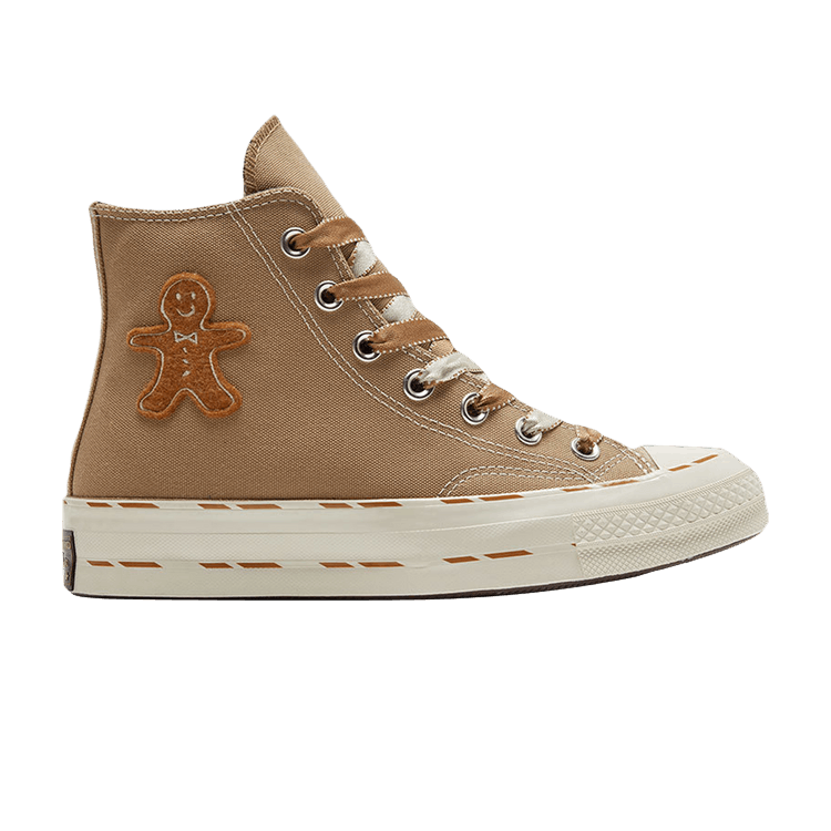 Converse Chuck Taylor All Star 70 Hi Christmas Pack Gingerbread Man Khaki