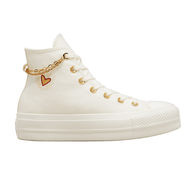 Converse Chuck Taylor All Star Platform Gold Chain Thriftshop Yellow (Women's)