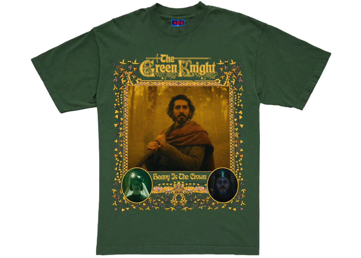 A24 Online Ceramics x The Green Knight Quest T-shirt Green