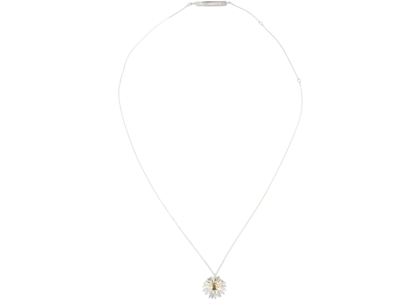 Ambush Daisy Charm Necklace Silver
