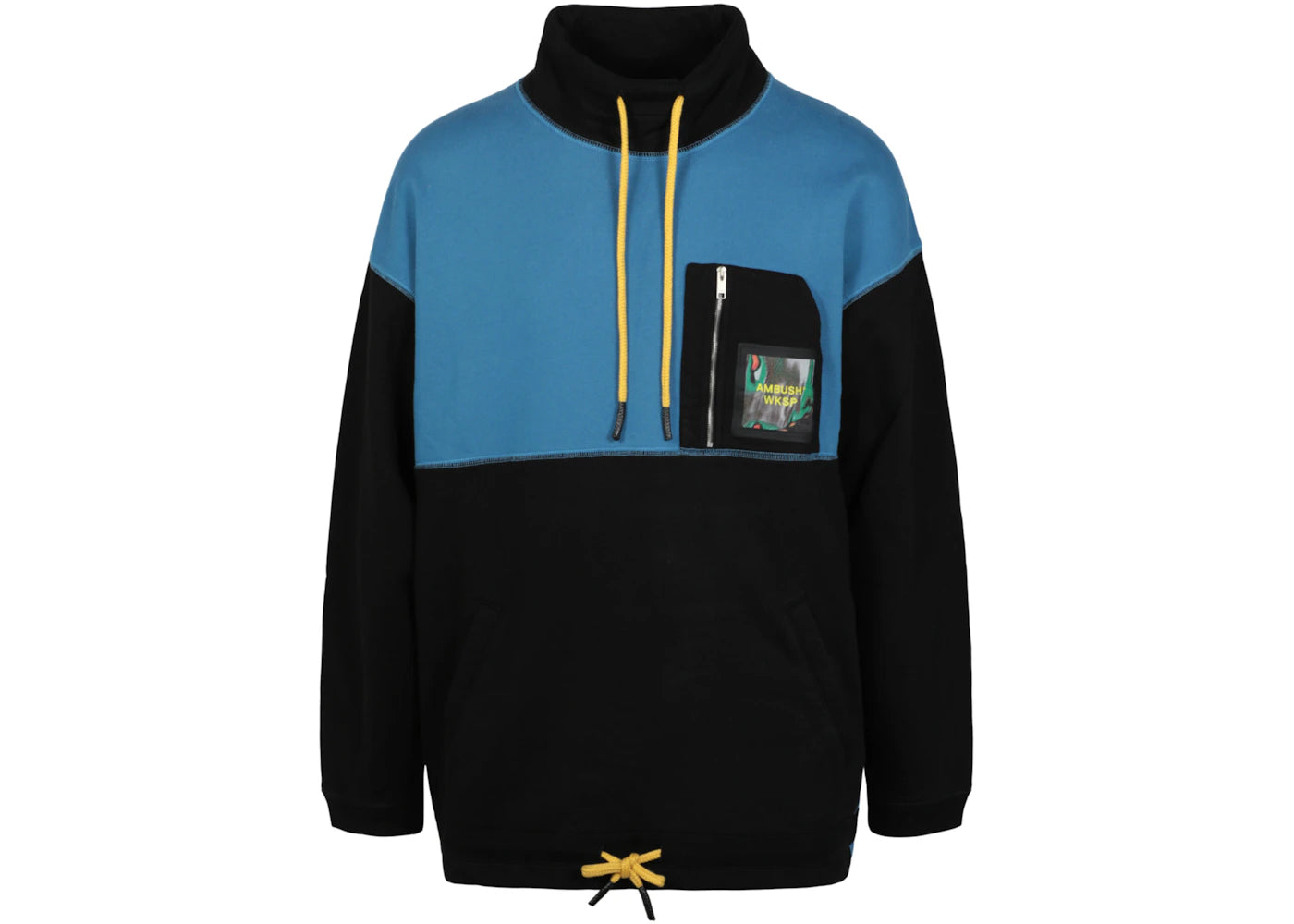 Ambush Logo Patch Mockneck Sweatshirt Black