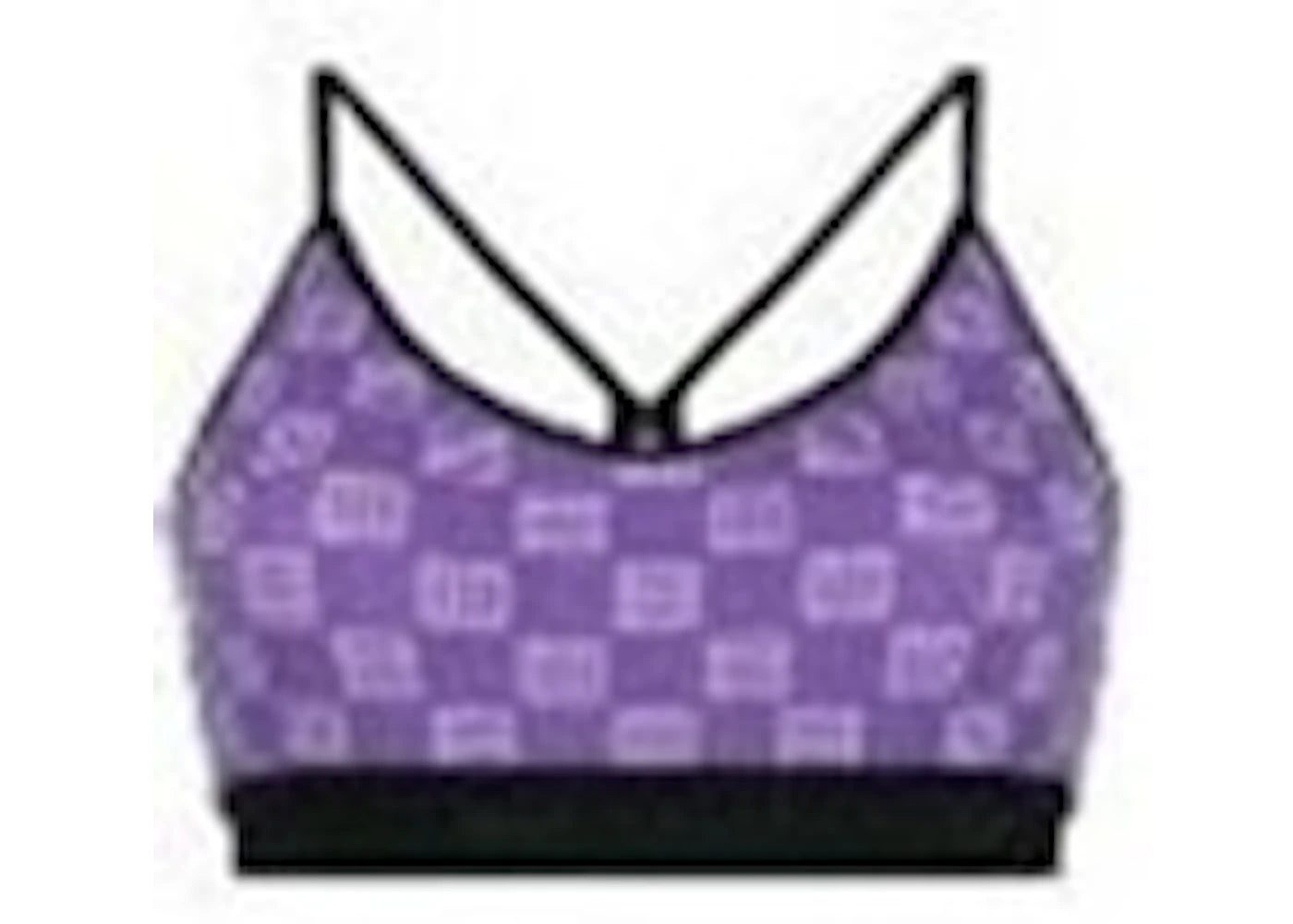 Ambush Monogram Pullover Bra Multi