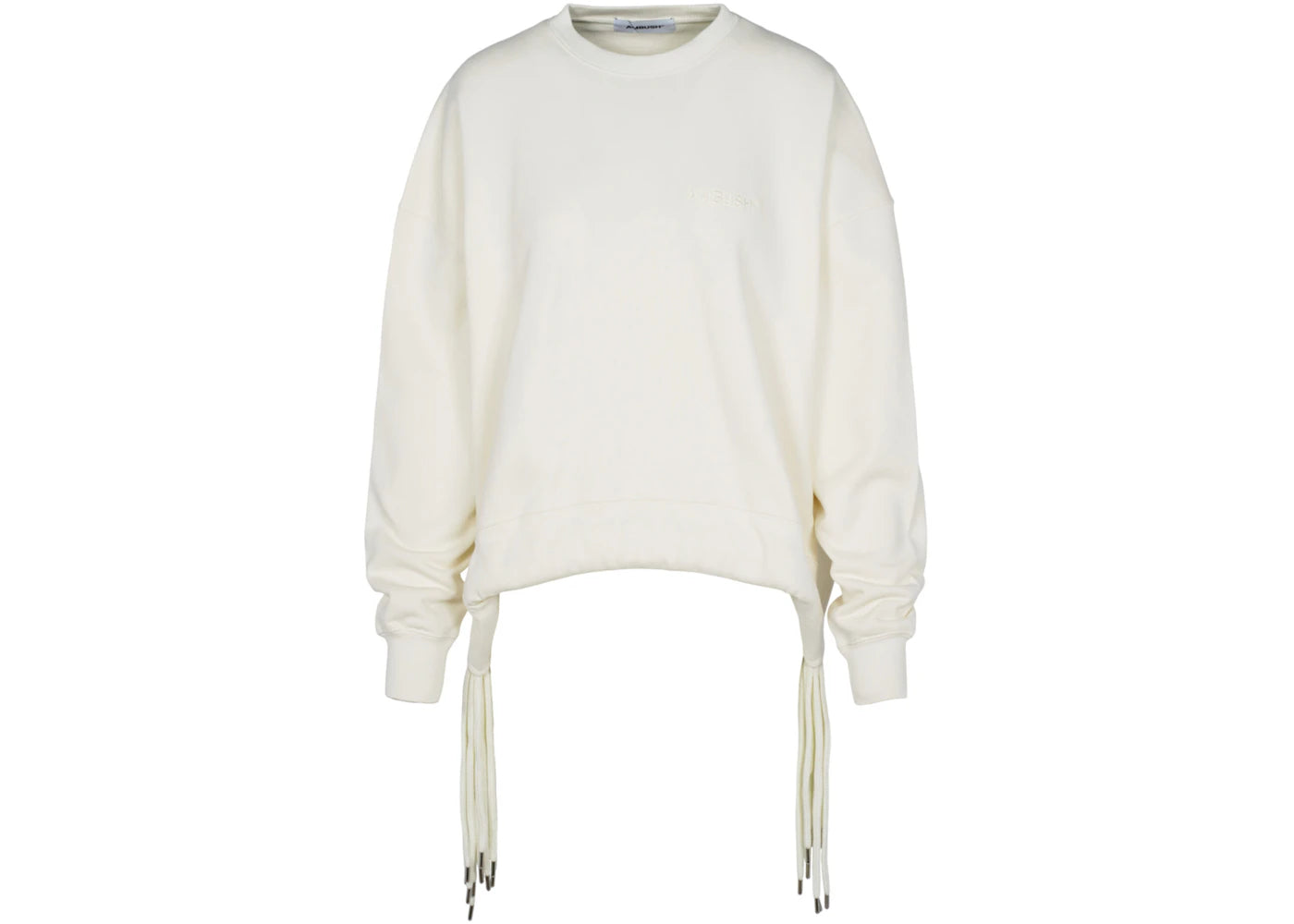 Ambush Multicord Crew Neck Sweatshirt White