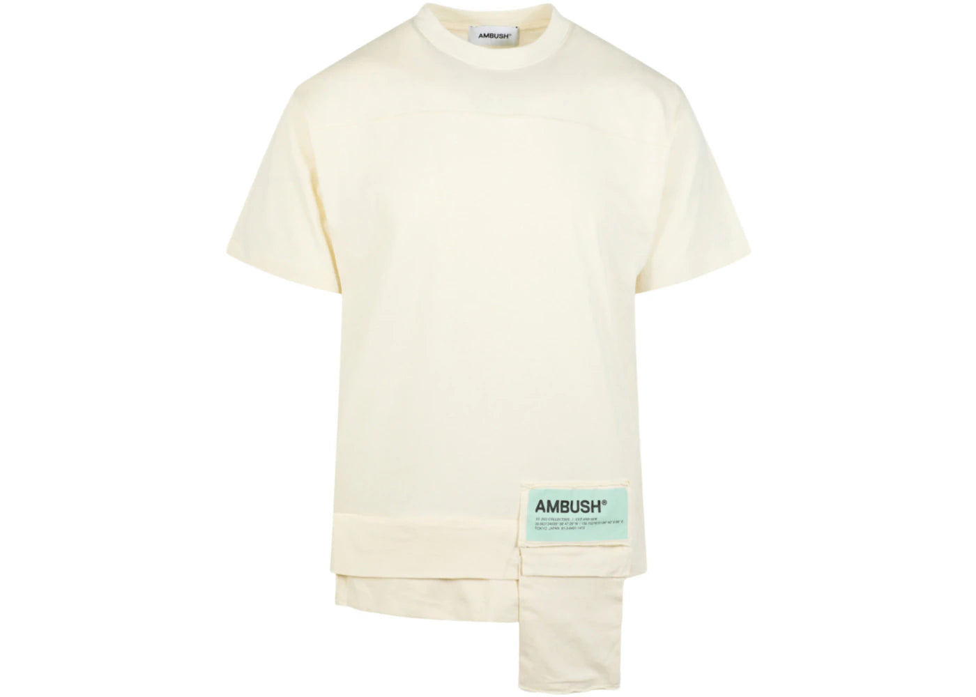 Ambush Waist Pocket T-shirt White