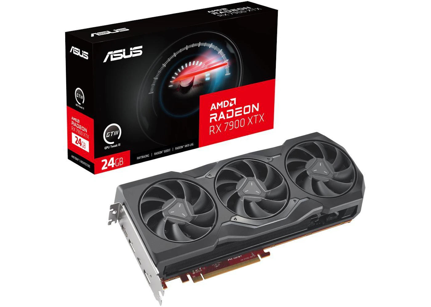 AMD ASUS Radeon RX 7900 XTX 24GB Graphics Card RX7900XTX-24G