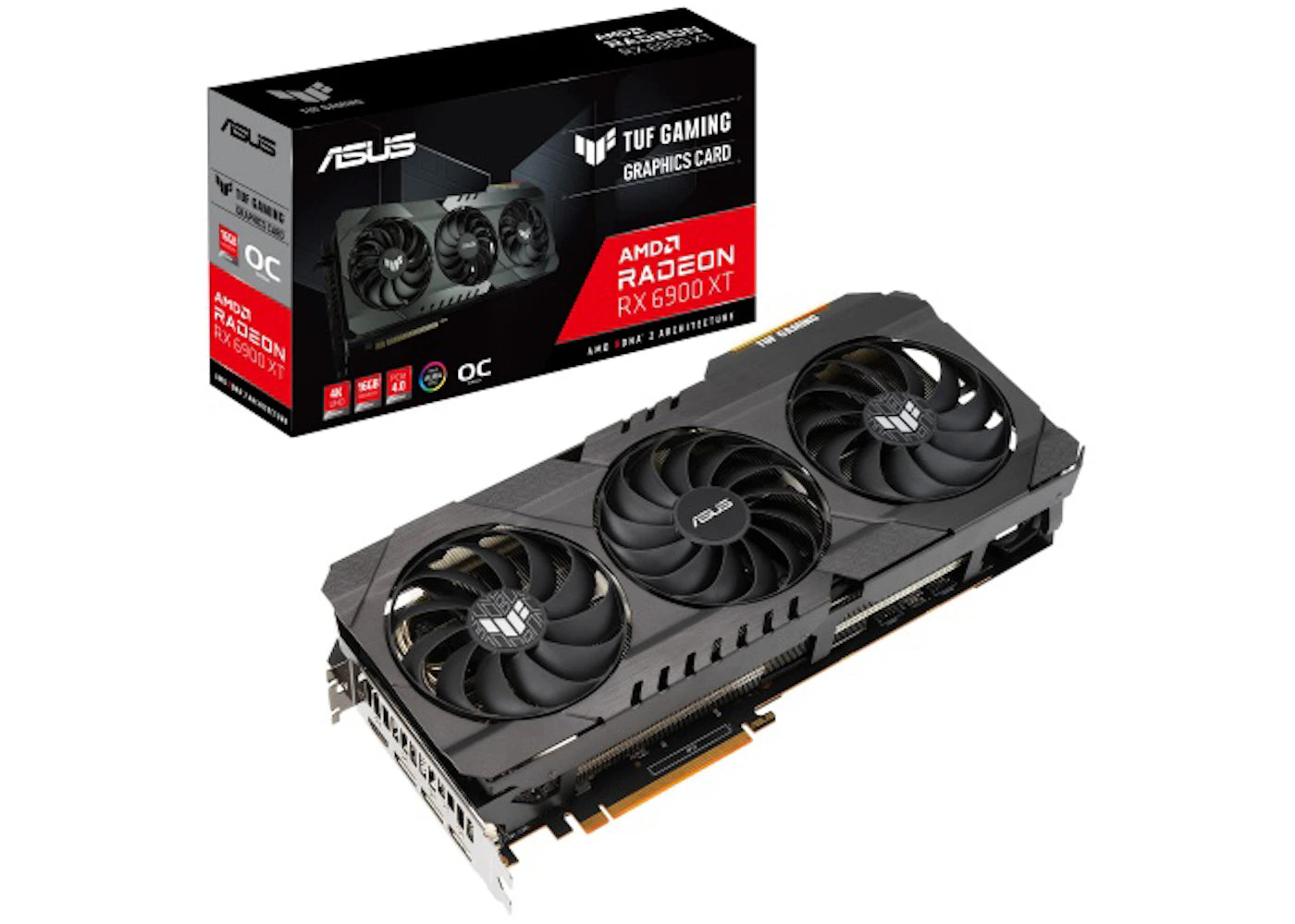 AMD ASUS TUF GAMING Radeon RX 6900 XT OC 16G Graphics Card (TUF-RX6900XT-O16G-GAMING)