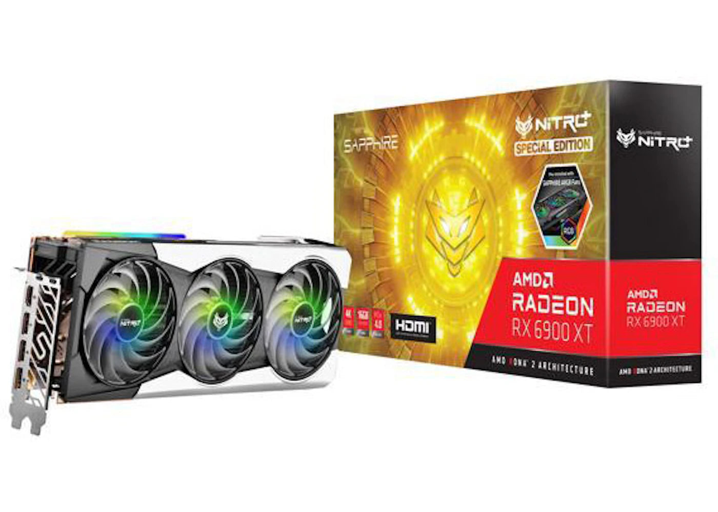 AMD Sapphire NITRO+ Radeon RX 6900 XT OC Graphics Card (11308-03-20G)