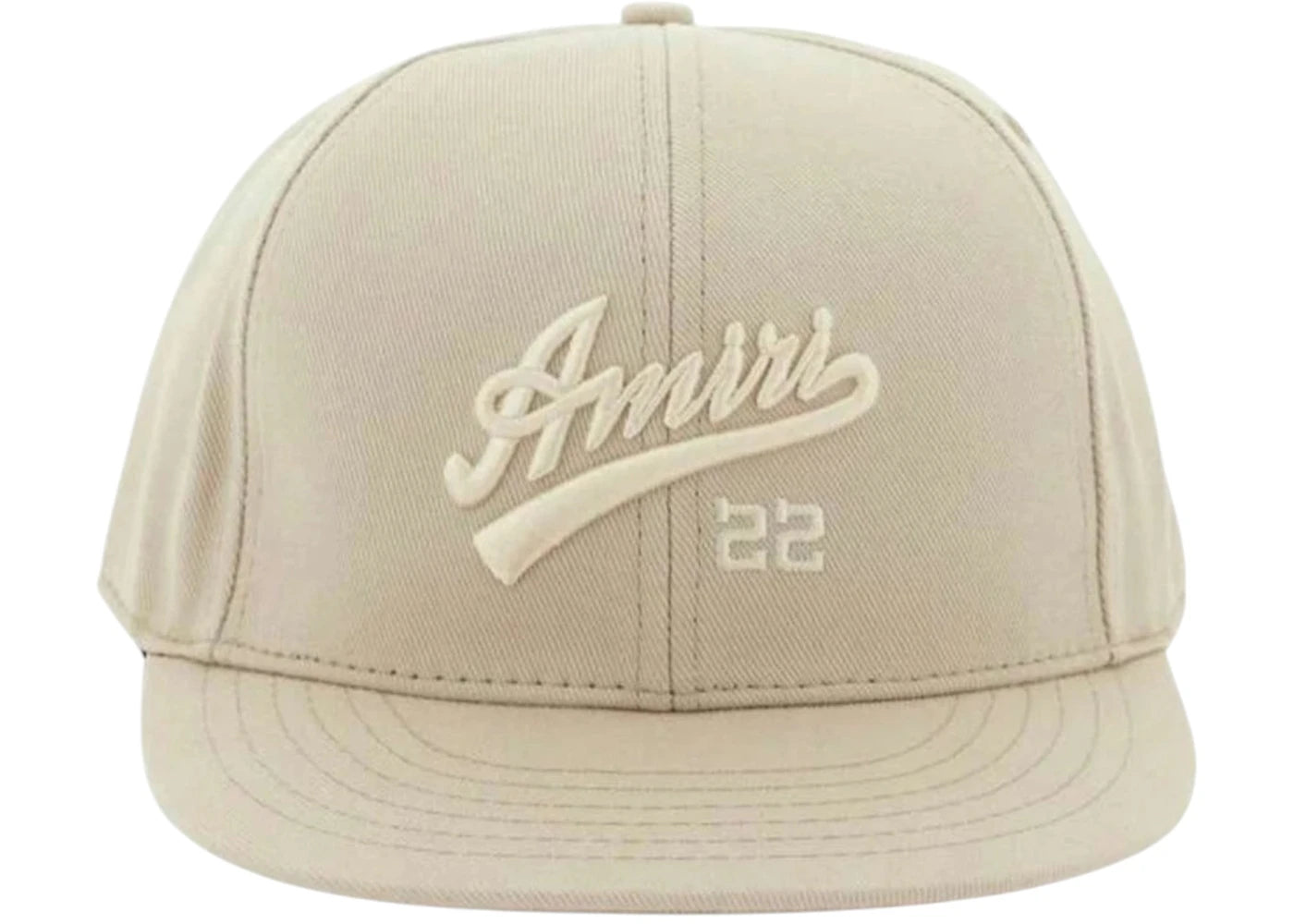AMIRI 22 Fitted Hat Beige