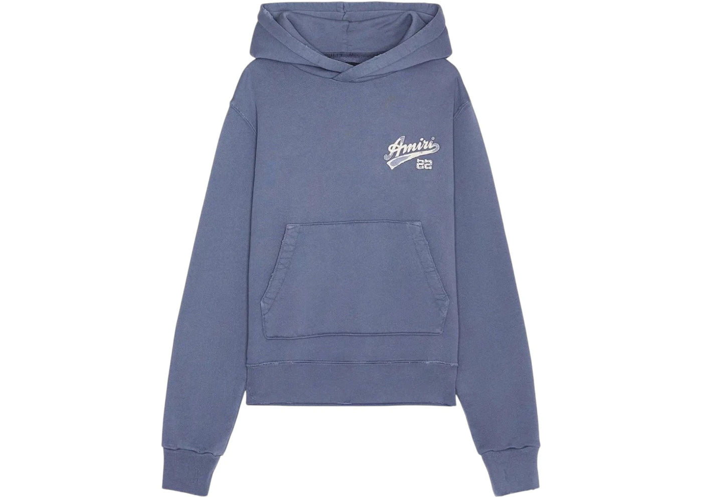 AMIRI 22 Logo Hoodie Blue