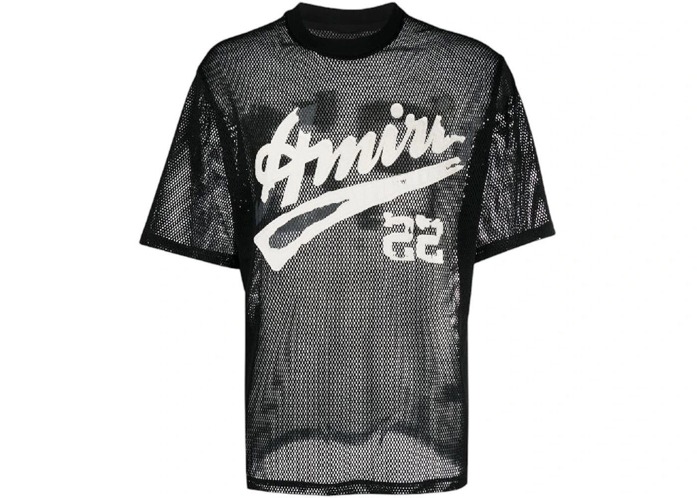 AMIRI 22 Mesh Tee Black