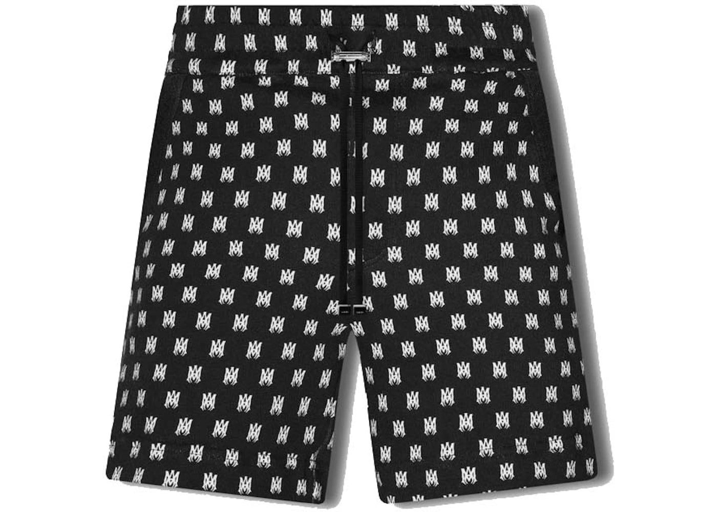 AMIRI All Over Ma Shorts Black