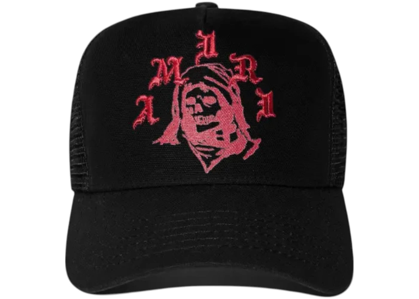 AMIRI Amiri Reaper Trucker Hat Black/Red