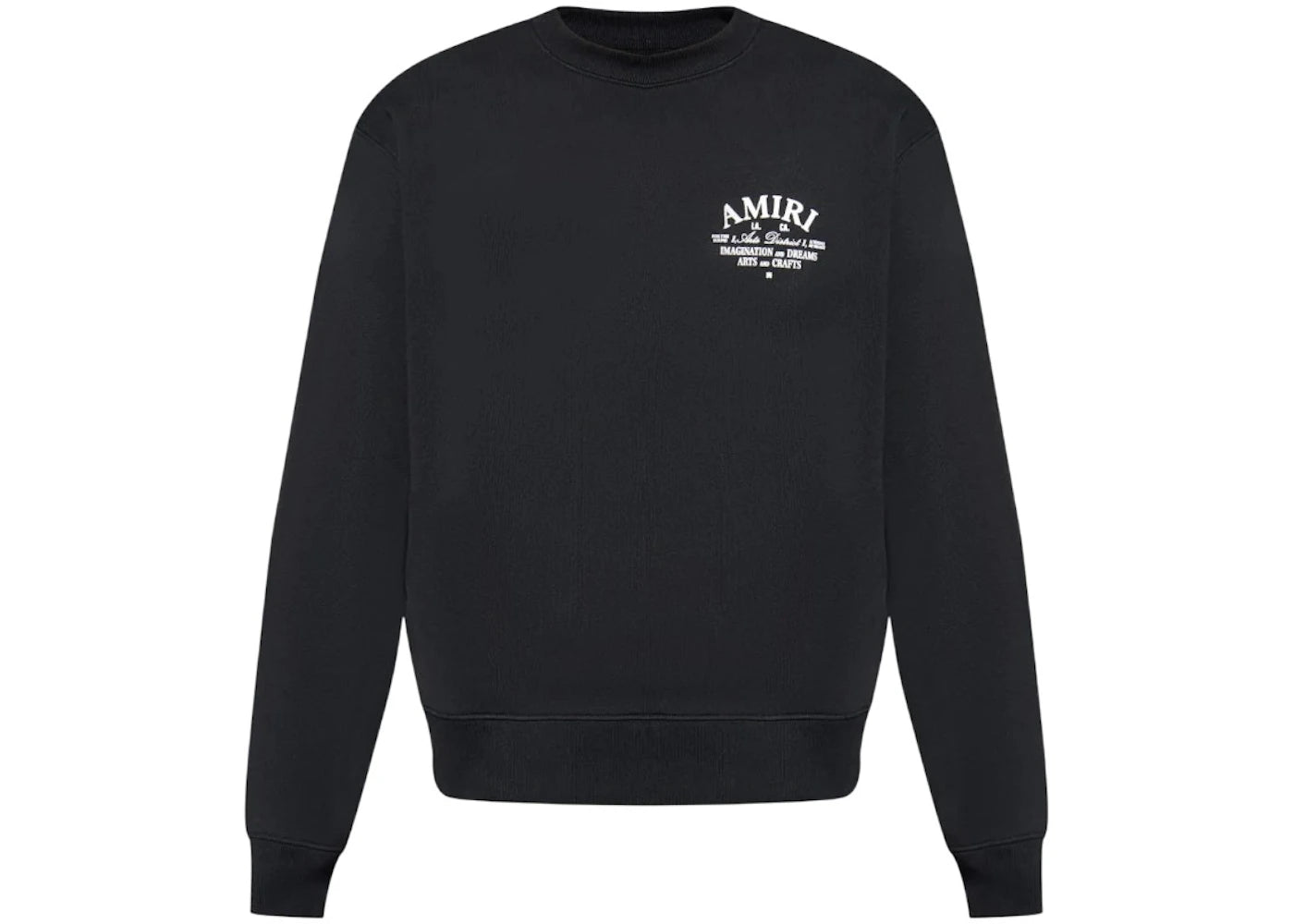 AMIRI Arts District Crew Jersey Black