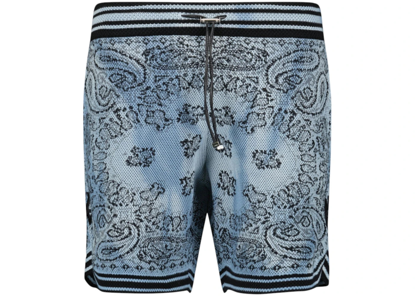 AMIRI Bandana Basketball Shorts Blue