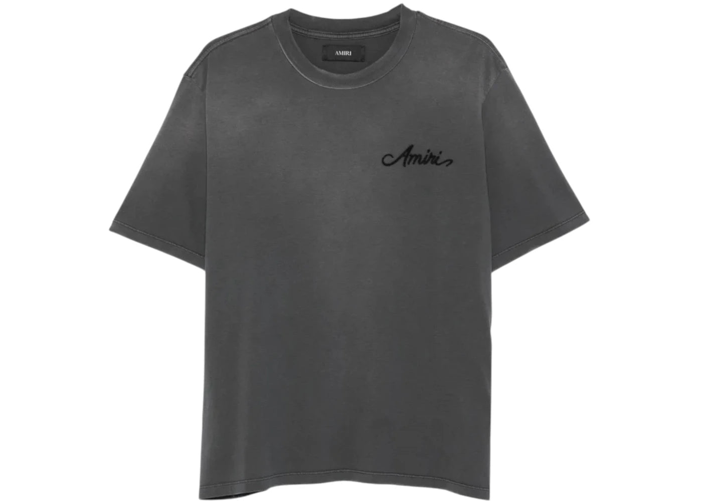 AMIRI Bleach Bandana Patch T-shirt Black