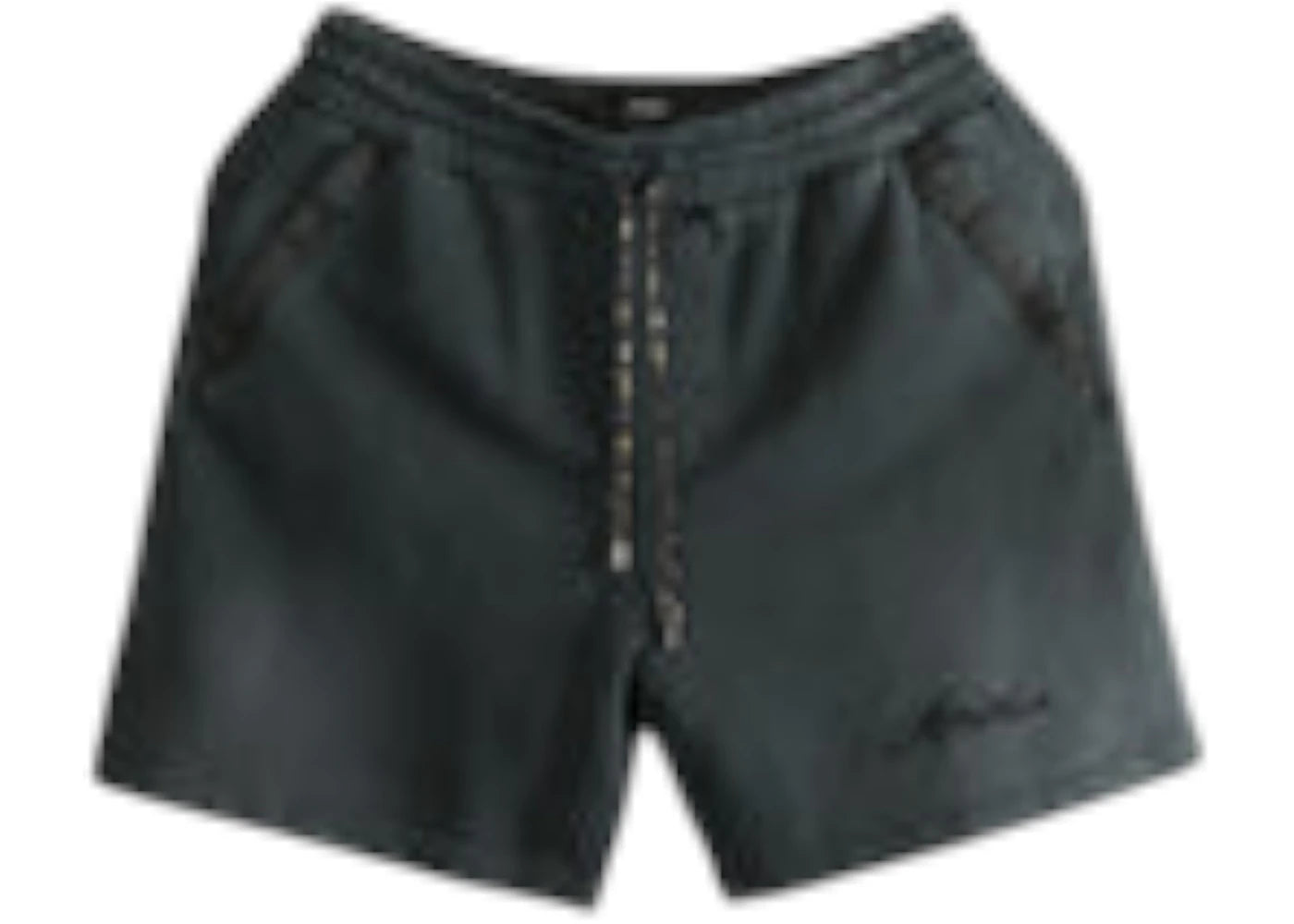 AMIRI Bleach Bandana Short Black