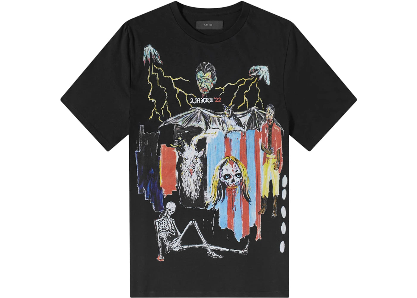 AMIRI Blood 38' Tee Black