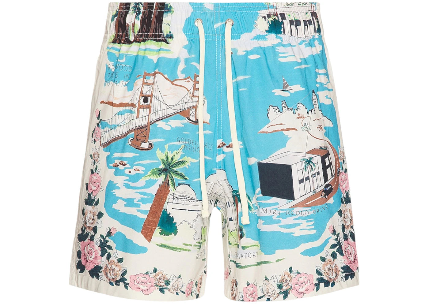 AMIRI California Hawaiian Swimtrunks Multi