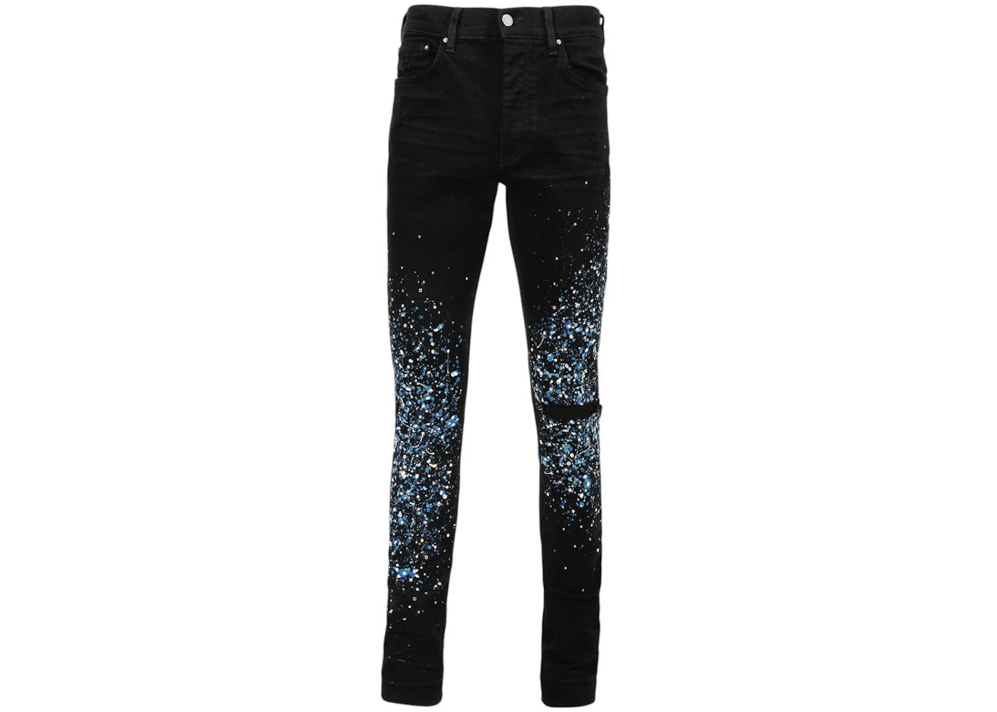 AMIRI Crystal Painter Jean Black