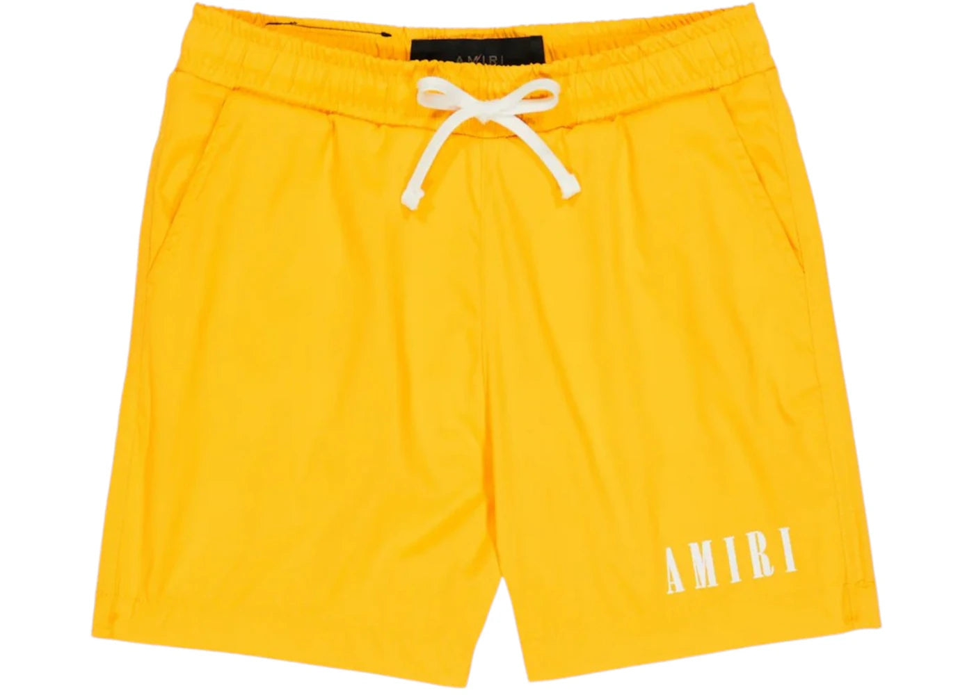 AMIRI Kids' Core Logo Swim Shorts Yellow