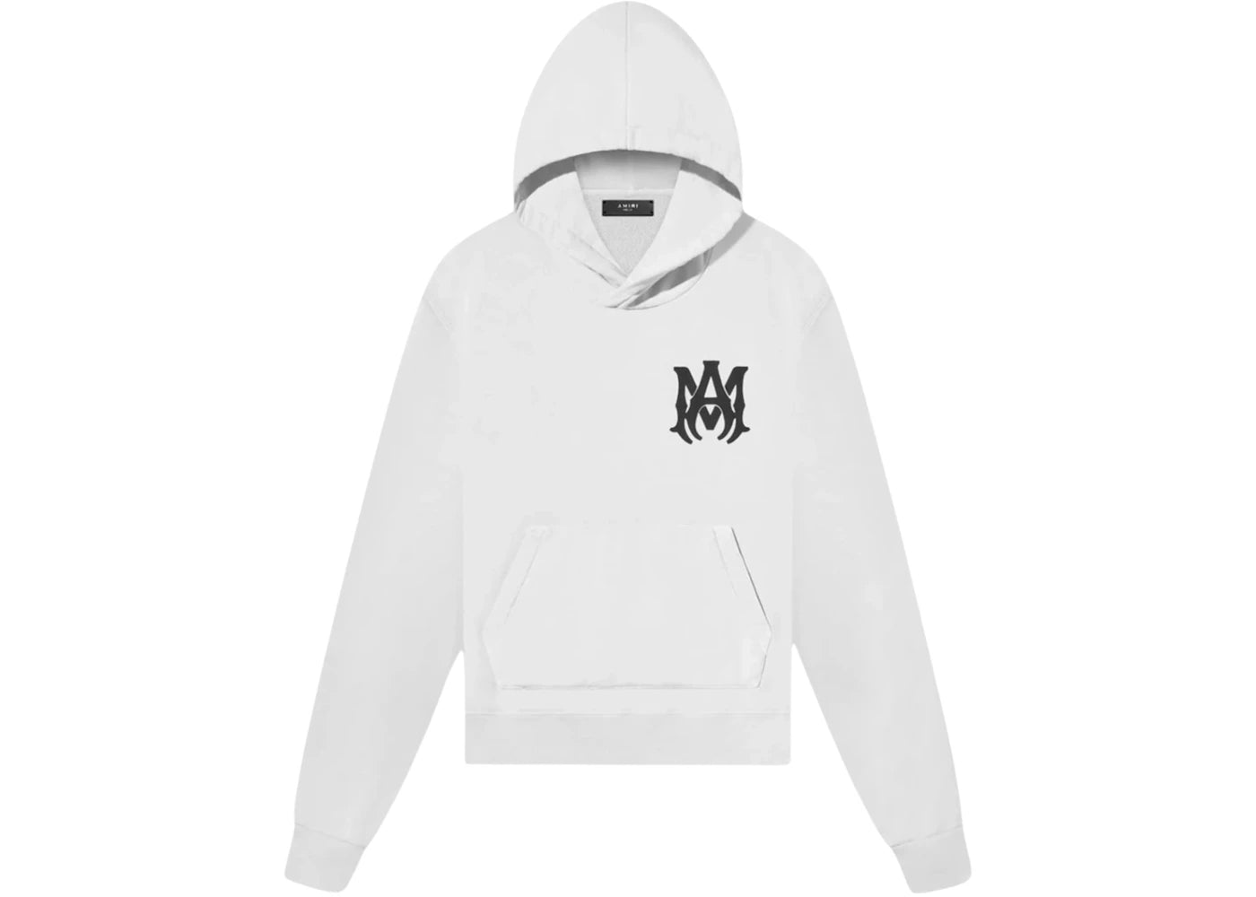 AMIRI Kids' MA Logo Hoodie White/Black