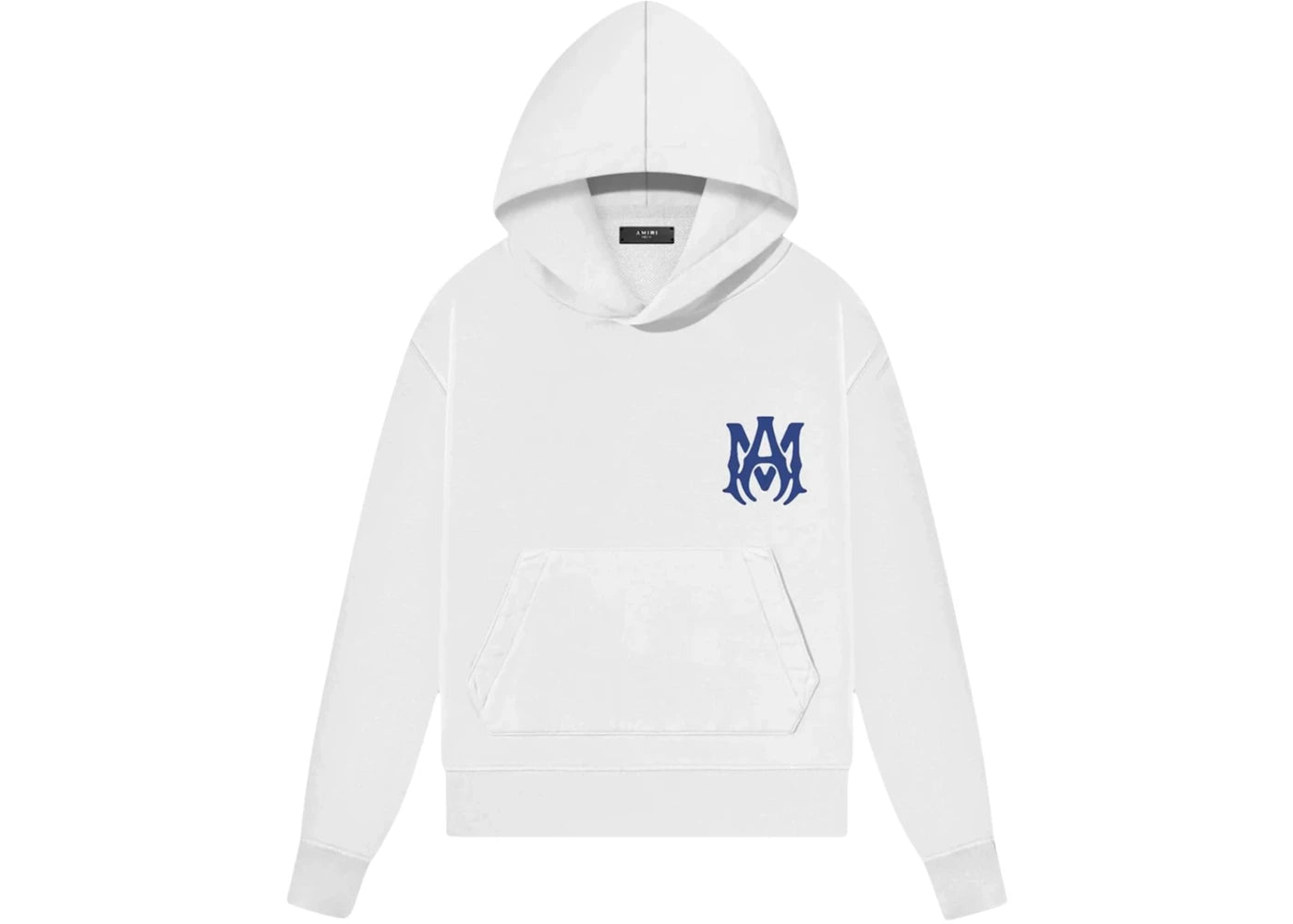 AMIRI Kids' MA Logo Hoodie White/Blue