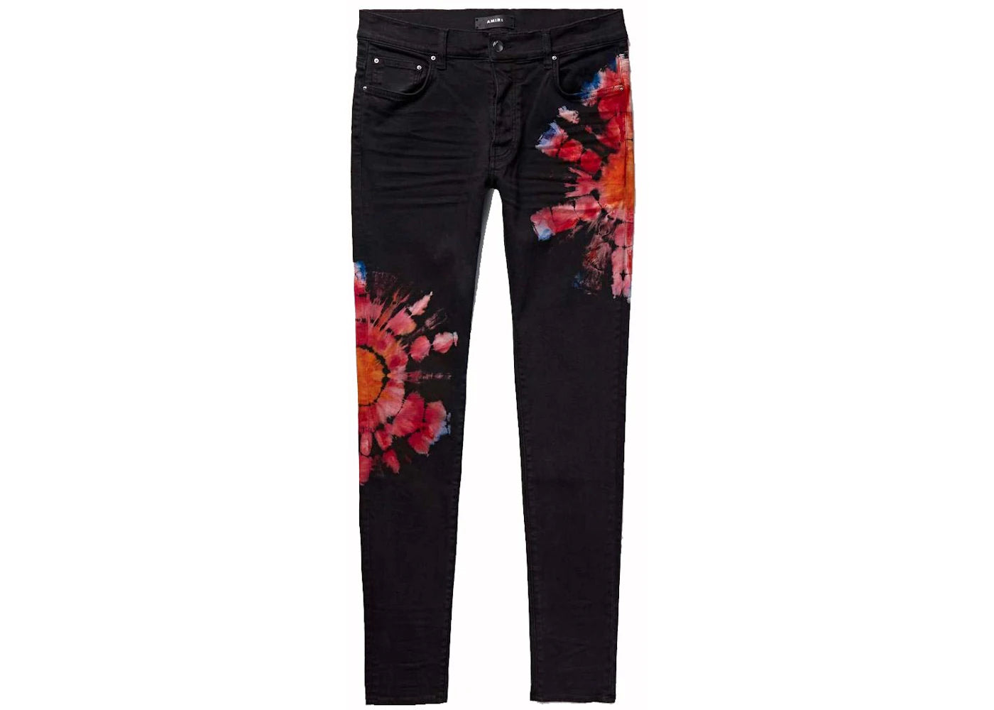 AMIRI Tie Dye Jeans Black