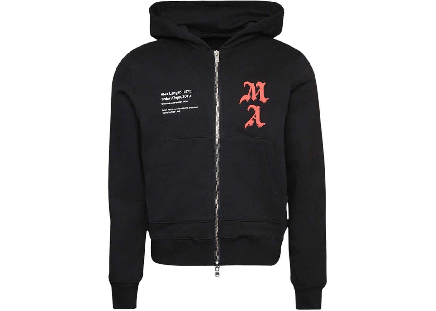 AMIRI x Wes Lang Solar Kings Zip Hoodie Black