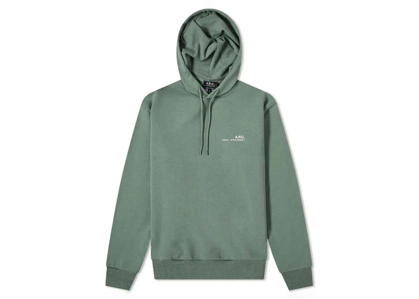 A.P.C. Item Hoodie Green