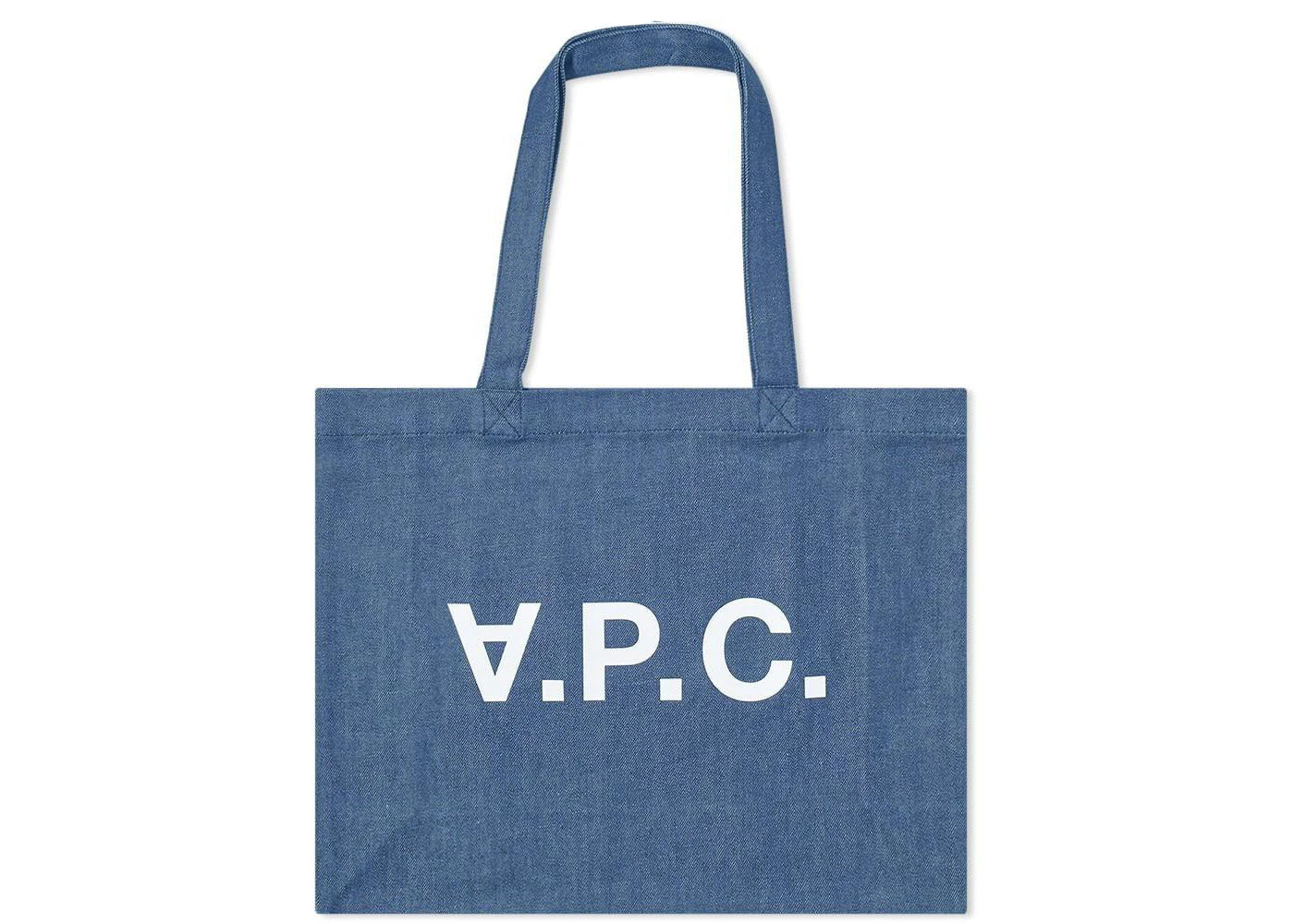 A.P.C. Shopping Daniel Tote Bag Indigo