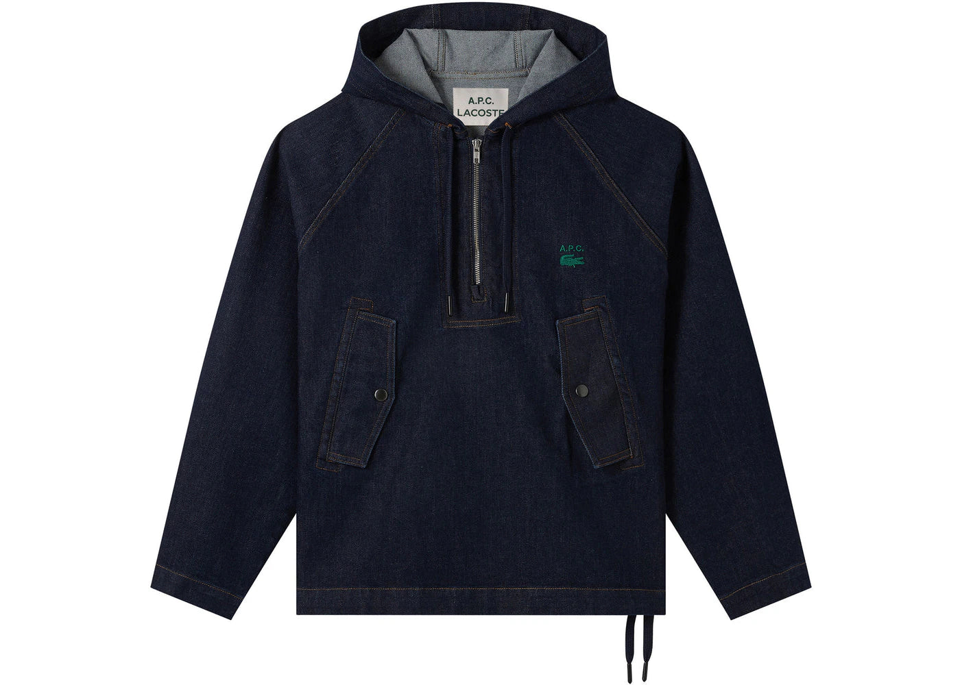 A.P.C. x Lacoste André Windbreaker Indigo
