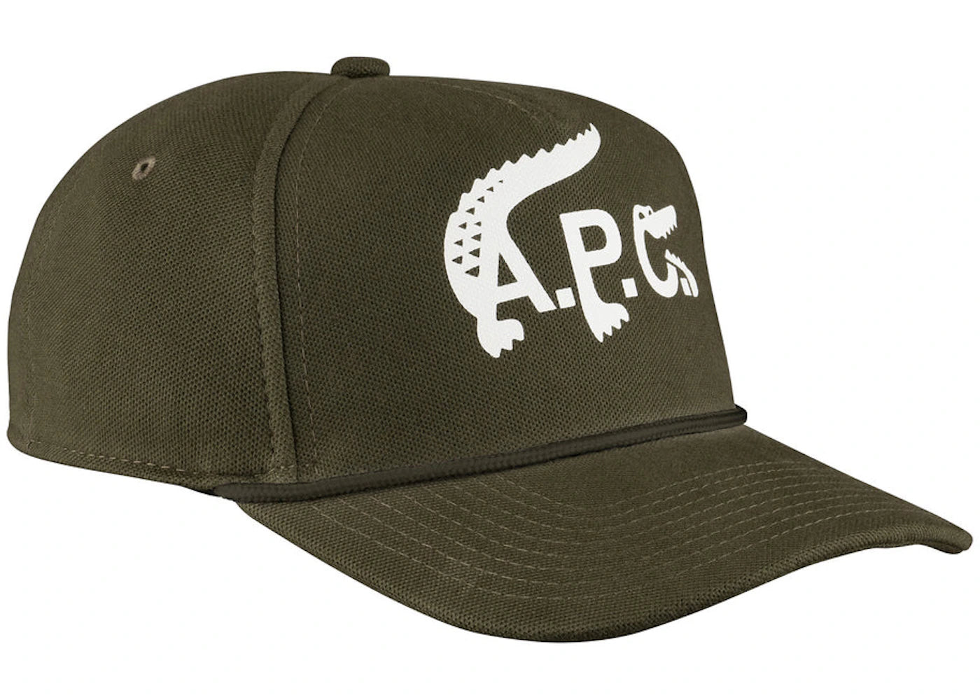 A.P.C. x Lacoste Baseball Cap Khaki Green