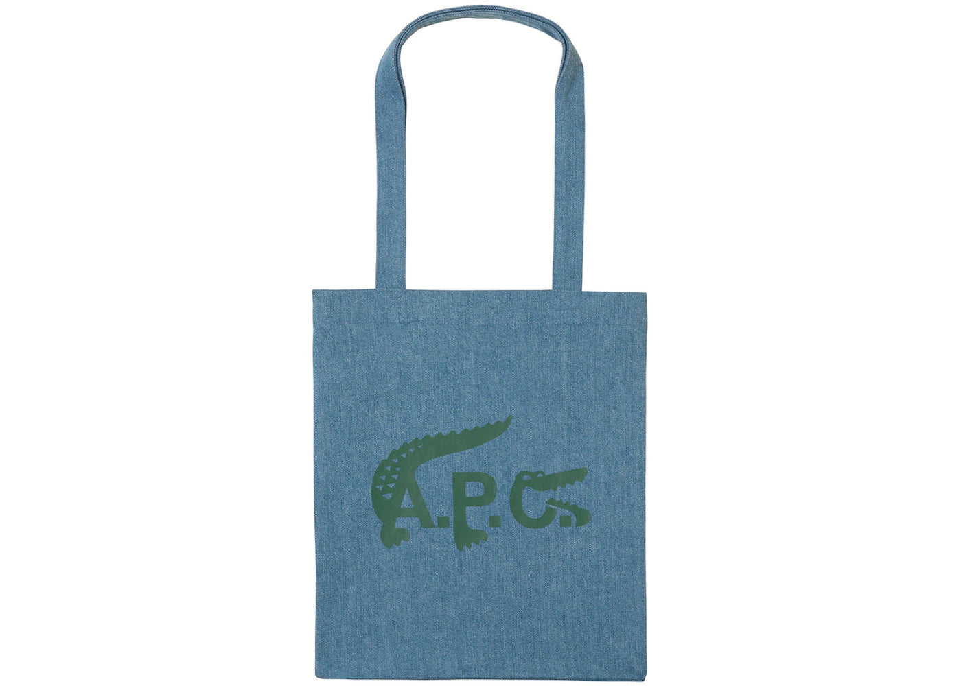 A.P.C. x Lacoste Denim Tote Bag Indigo