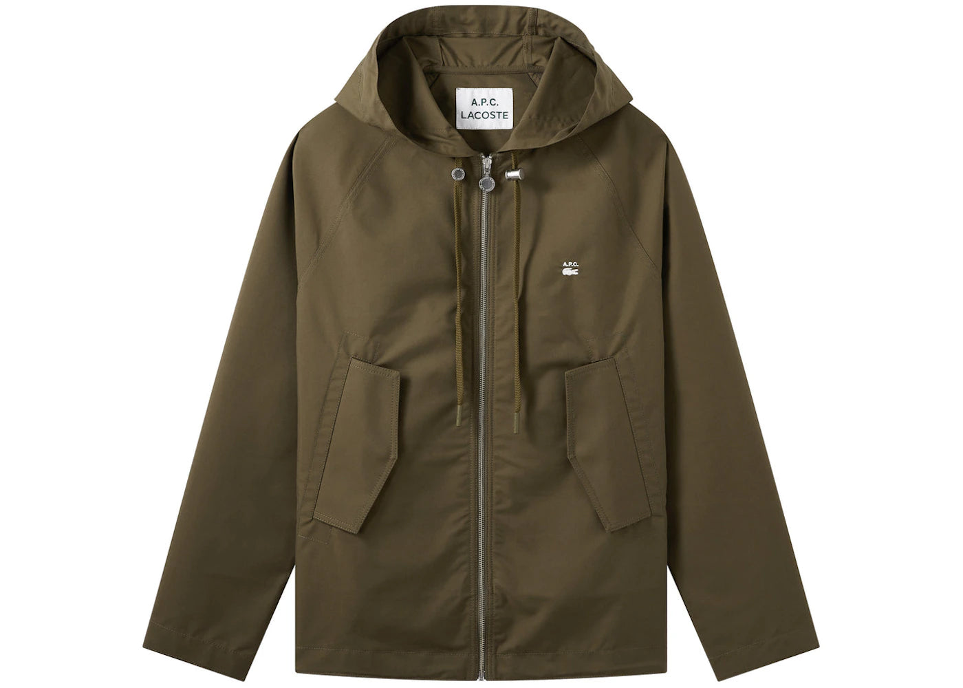 A.P.C. x Lacoste Parka Khaki Green