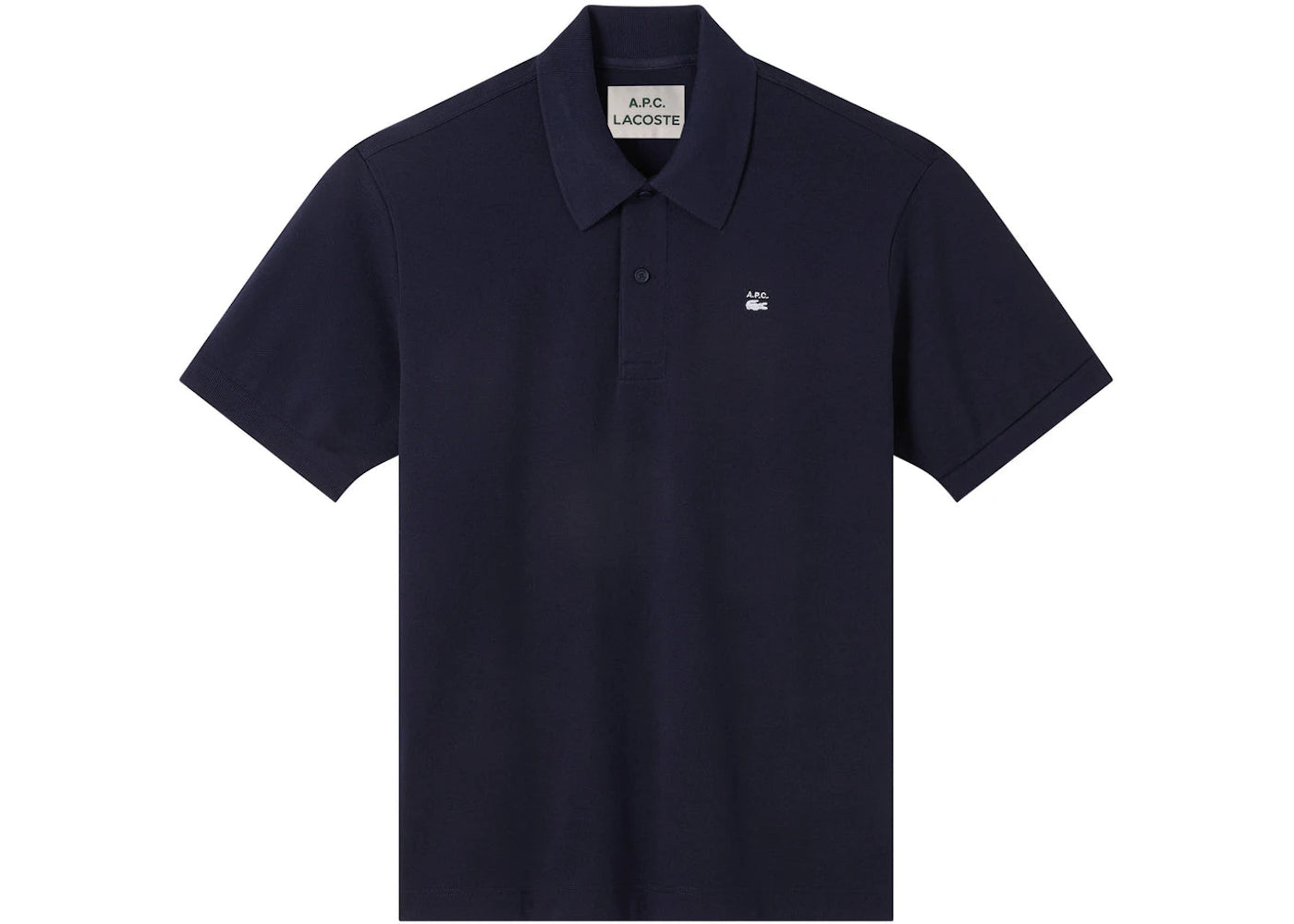 A.P.C. x Lacoste Polo Shirt Navy Blue