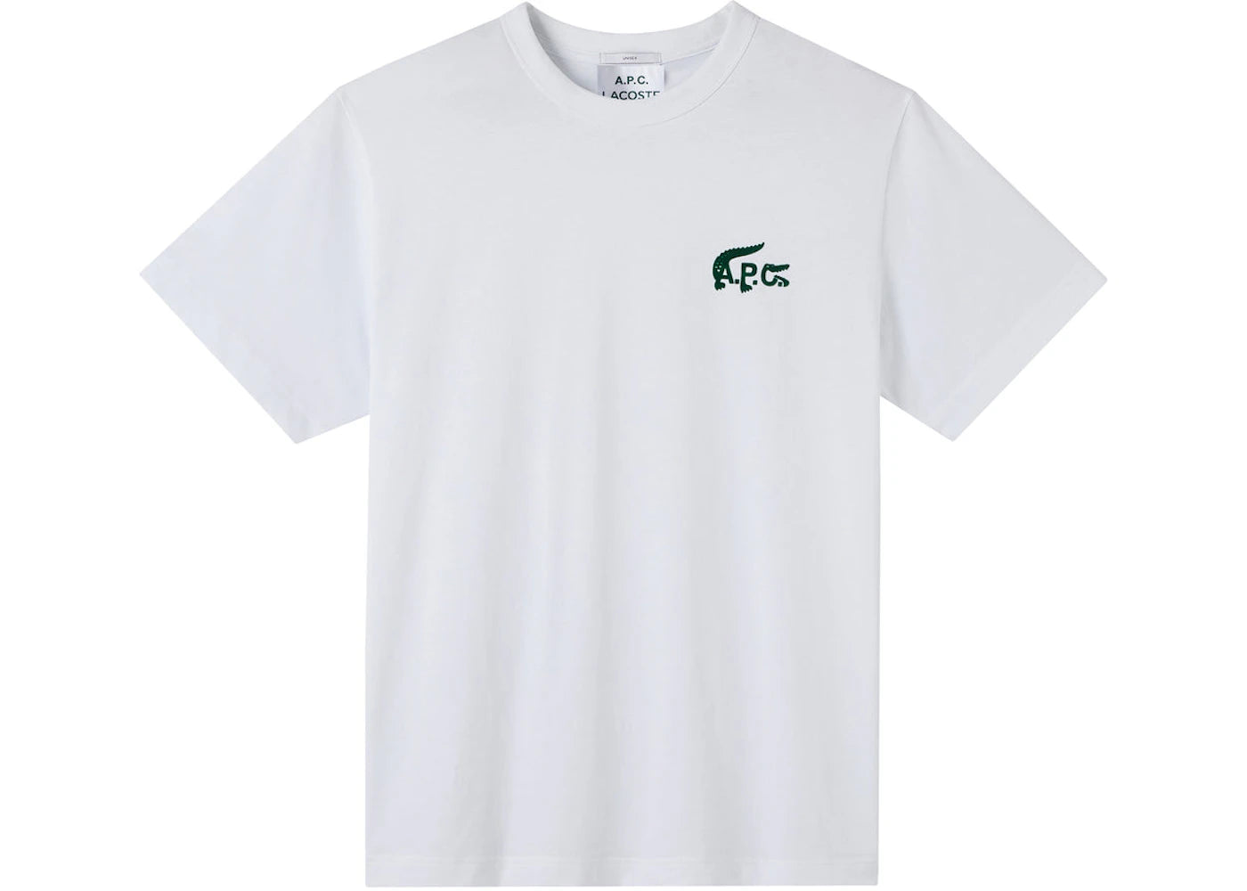 A.P.C. x Lacoste Small Logo T-shirt White