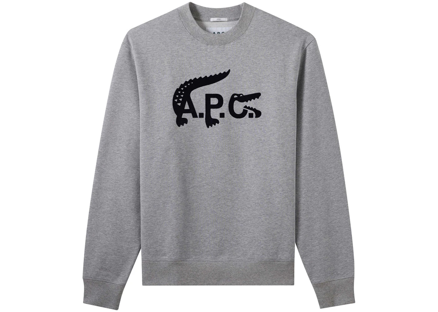 A.P.C. x Lacoste Sweatshirt Heather Gray