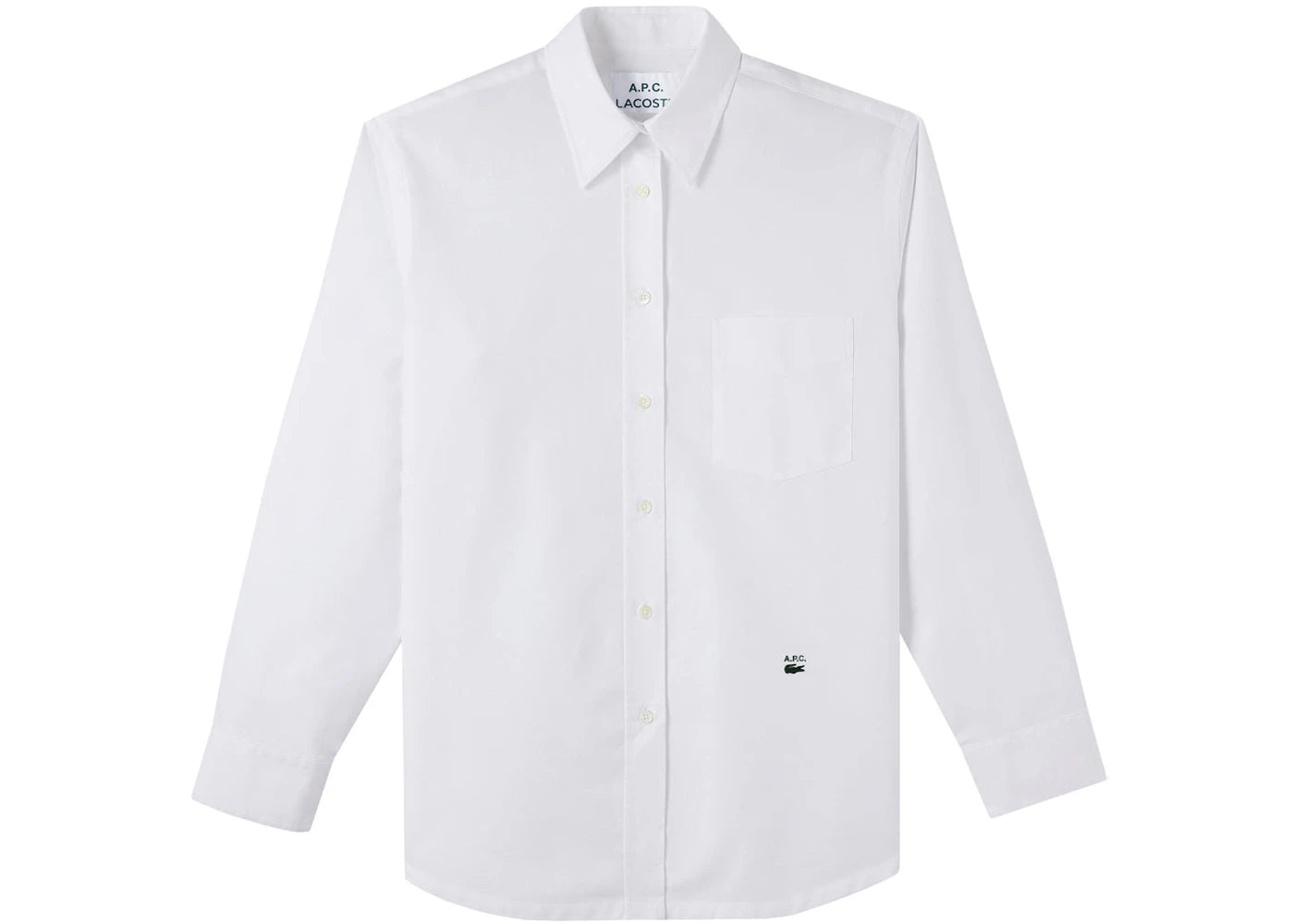 A.P.C. x Lacoste Women's Classic Shirt White