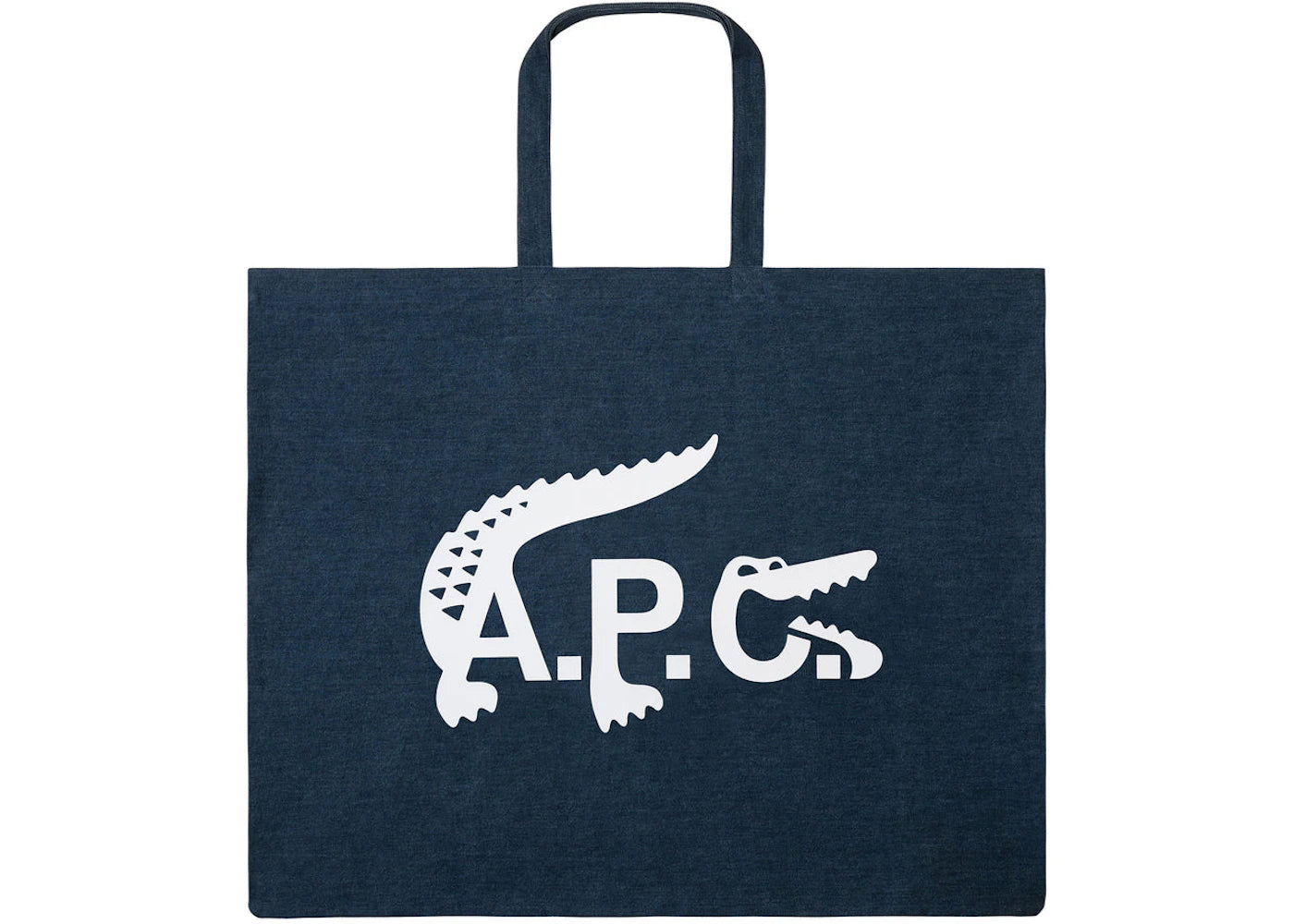 A.P.C. x Lacoste XXL Shopping Bag Indigo
