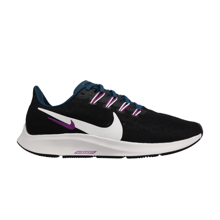 Air Zoom Pegasus 36 Black Valerian Blue (Women's)