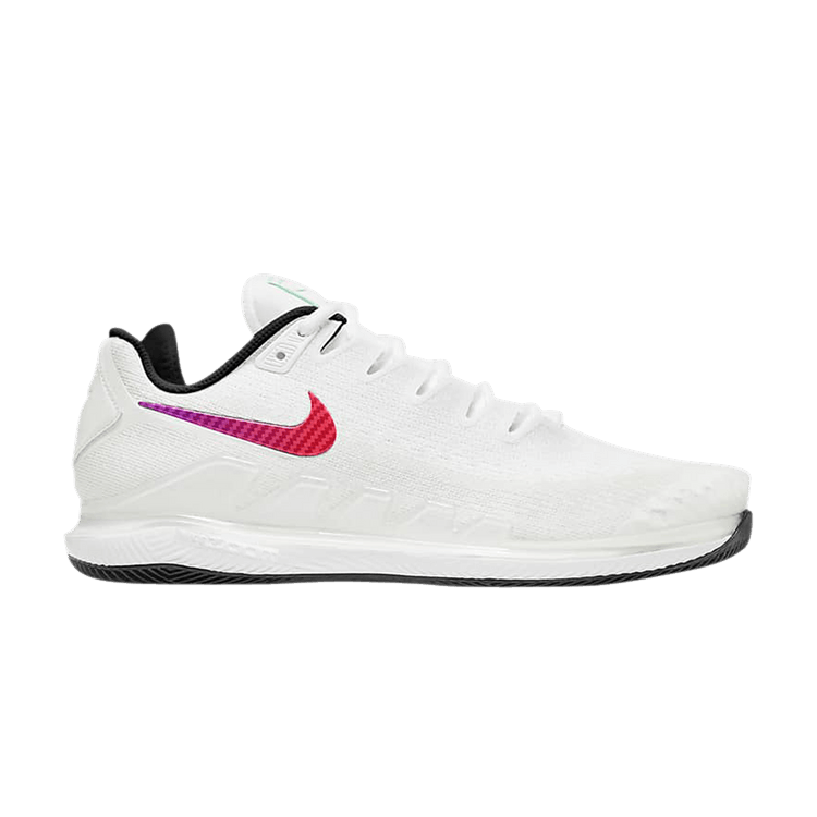 Nike Court Air Zoom Vapor x Knit White Black Electro Green