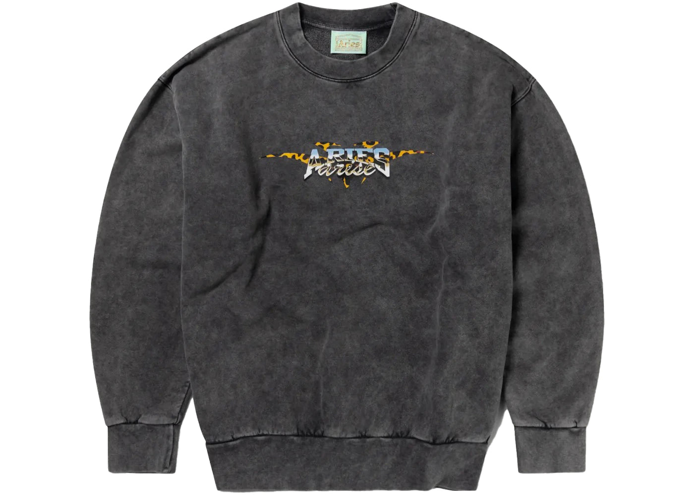 Aries Chrome Desert Sweatshirt Acid Wash