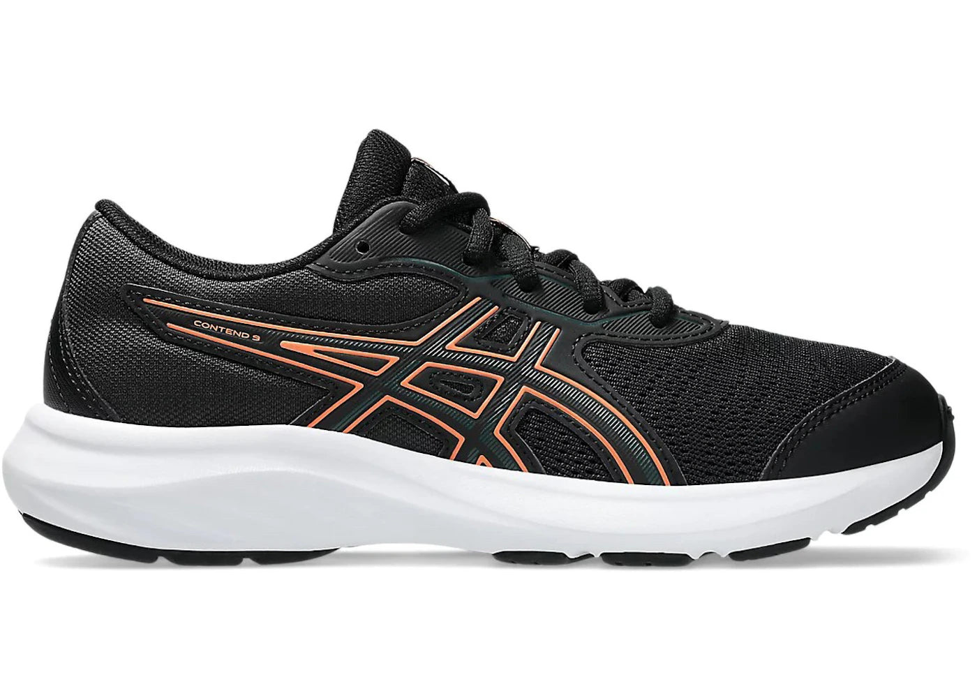 ASICS Contend 9 Black Saxon Green (GS)