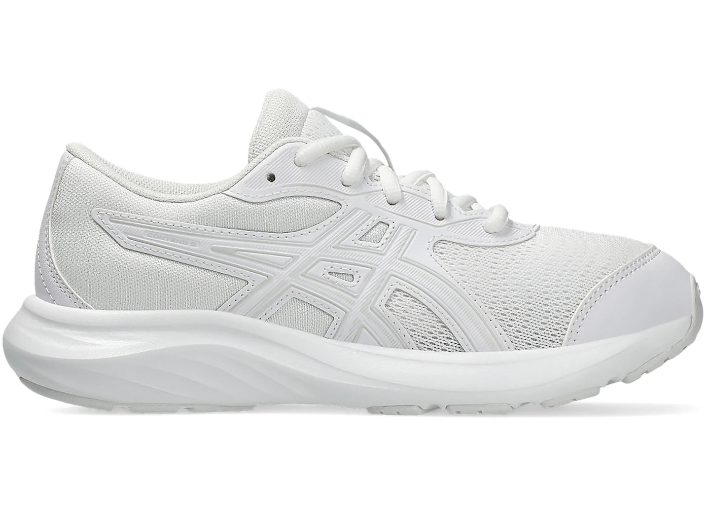 ASICS Contend 9 White Glacier Grey (GS)