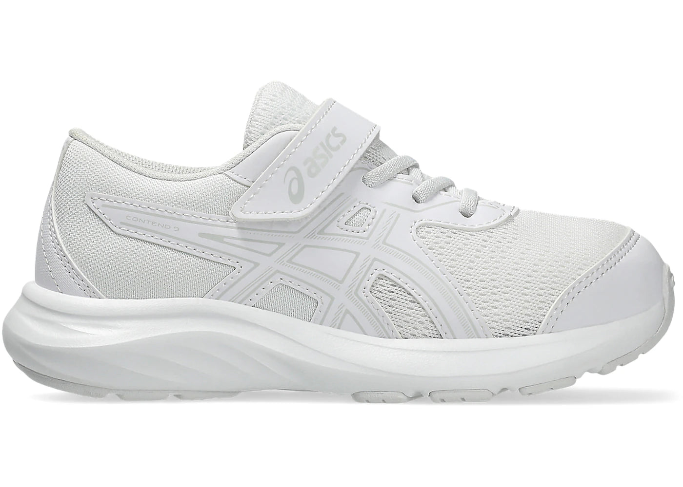 ASICS Contend 9 White Glacier Grey (PS)