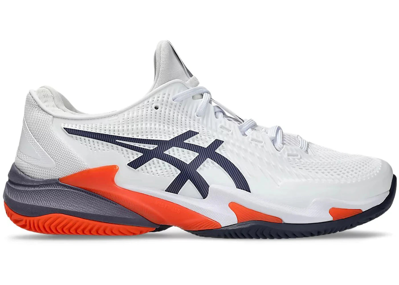 ASICS Court FF 3 Clay White Greyish Purple