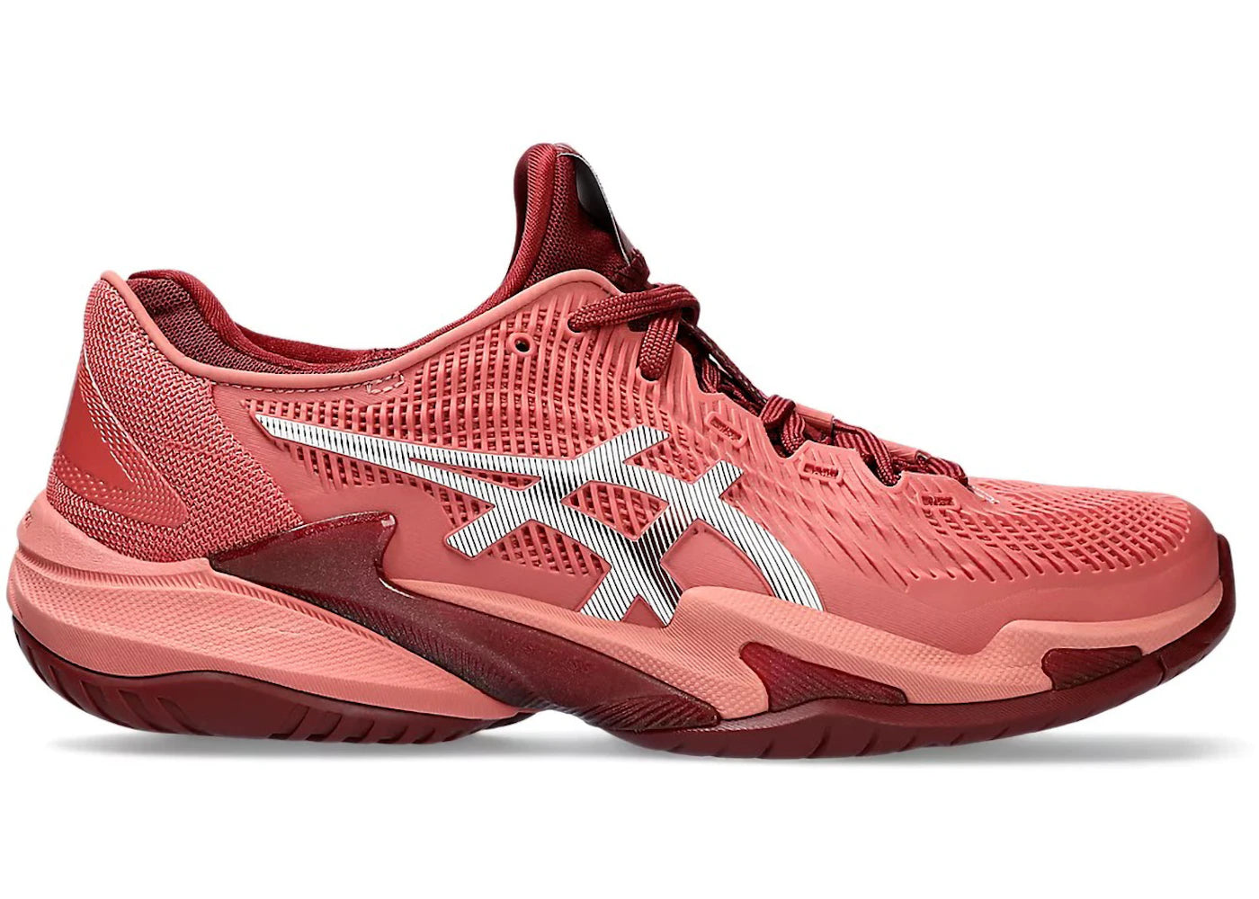 ASICS Court FF 3 Light Garnet White (Women's)