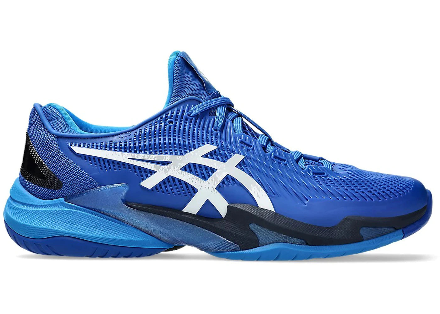 ASICS Court FF 3 Novak Tuna Blue Pure Silver